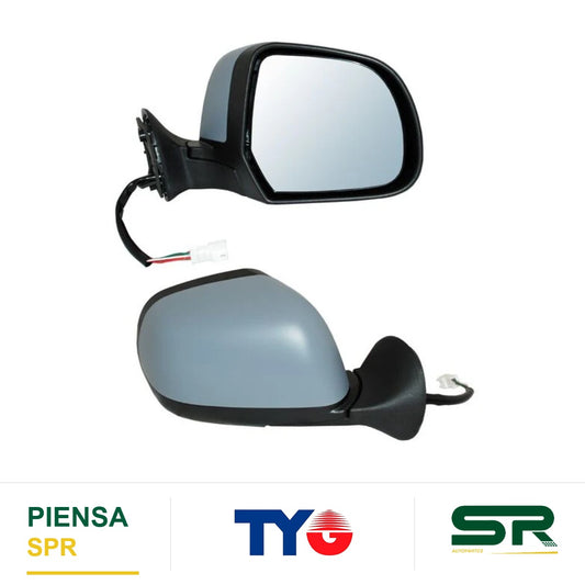 ESPEJO DERECHO 5 PINES CON DESEMPAÑANTE PARA PINTAR ELÉCTRICO RENAULT DUSTER 2017-2020 / OROCH 2019-2022 TYG