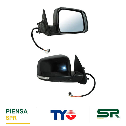 ESPEJO DERECHO 11 PINES CON DESEMPAÑANTE CON DIRECCIONAL PARA PINTAR ELÉCTRICO DODGE DURANGO 2011-2020 C / MEM TYG