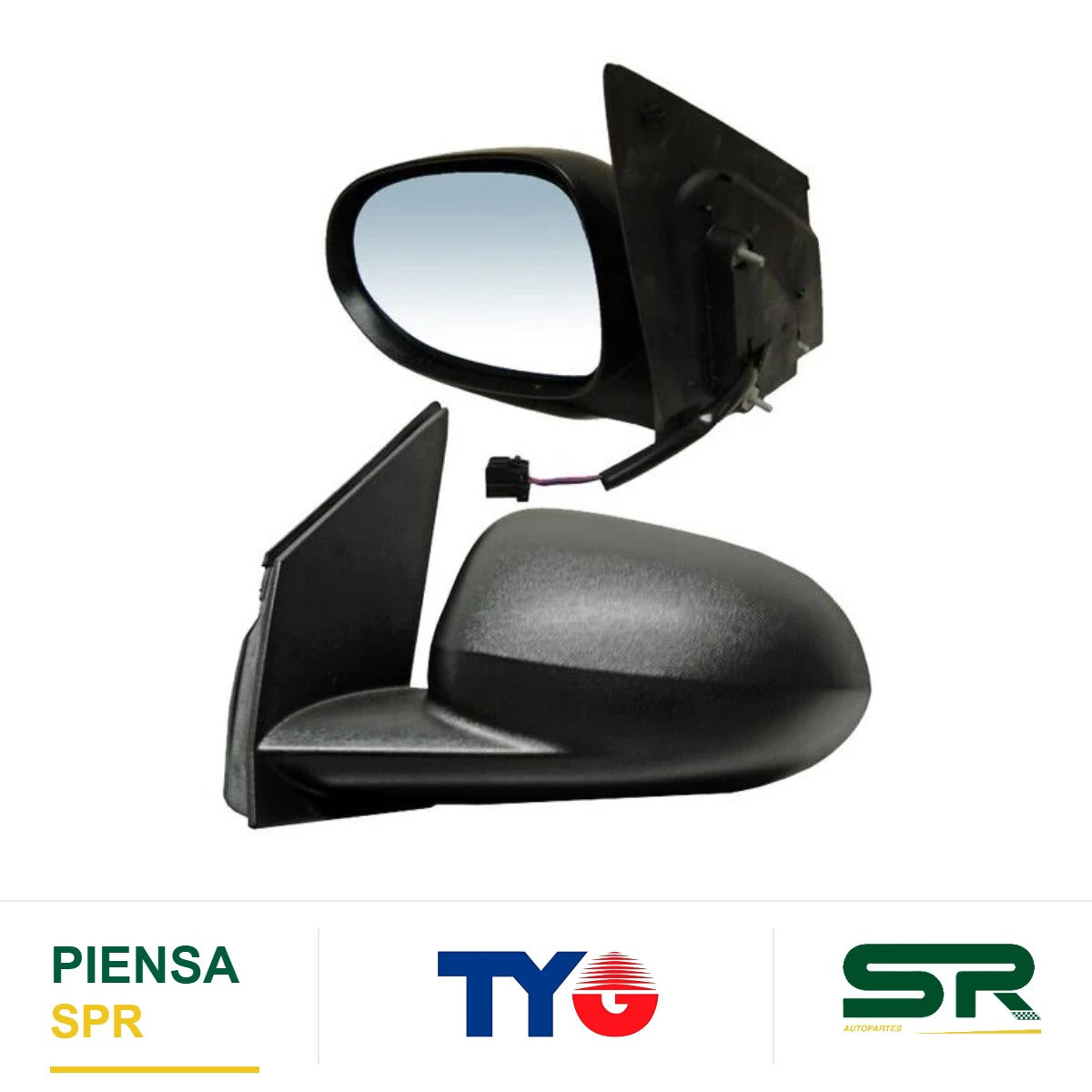 ESPEJO IZQUIERDO ELÉCTRICO DODGE / CHRYSLER CALIBER 2007-2012 TYG