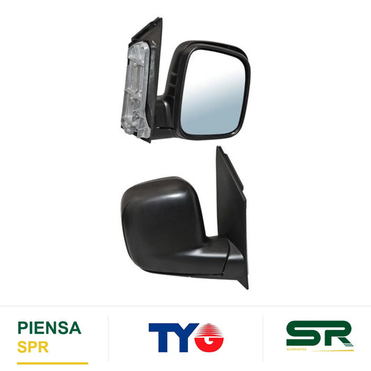 ESPEJO DERECHO NEGRO VOLKSWAGEN CADDY 2014-2020 S / CONT 723D TYG