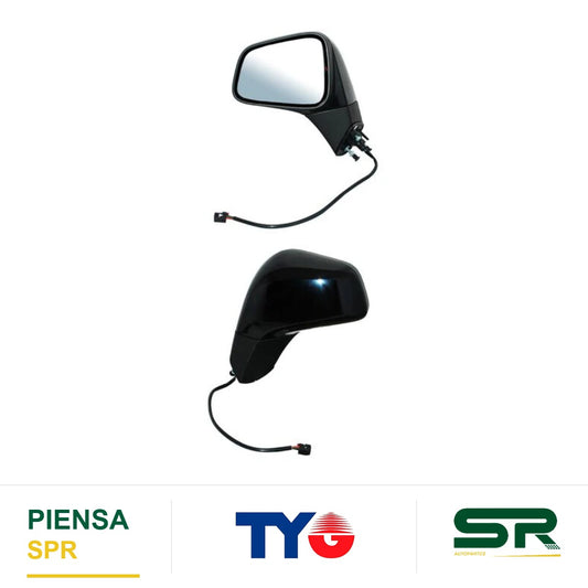 ESPEJO IZQUIERDO 5 PINES CON DESEMPAÑANTE PARA PINTAR ELÉCTRICO CHEVROLET TRAX 2017-2020 TYG
