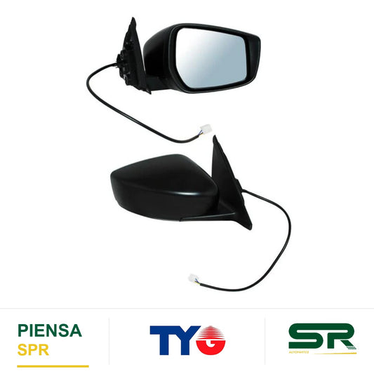 ESPEJO DERECHO 3 PINES ELÉCTRICO NISSAN KICKS 2017-2024 28903 TYG