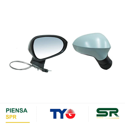 ESPEJO DERECHO PARA PINTAR SEAT IBIZA 2010-2017 C / CONT MAN 28905 TYG