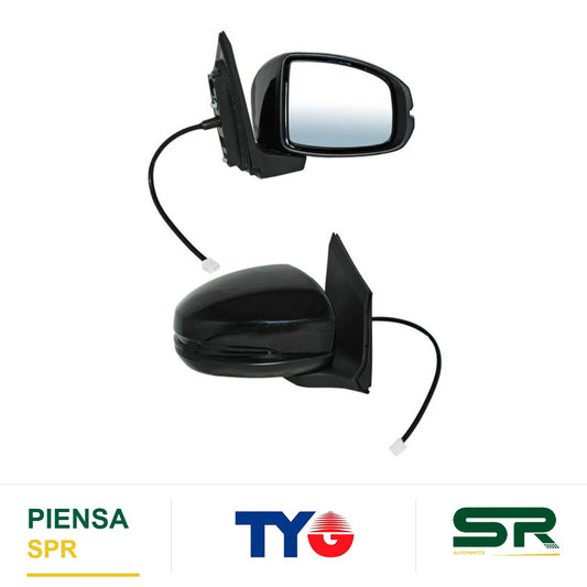 ESPEJO DERECHO 3 PINES PARA PINTAR ELÉCTRICO HONDA CITY 2014-2020 28711 TYG