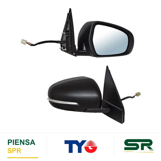 ESPEJO DERECHO 8 PINES CON DESEMPAÑANTE CON DIRECCIONAL PARA PINTAR ELÉCTRICO SUZUKI VITARA 2016-2023 TYG