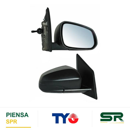 ESPEJO DERECHO CON CONT POROSO LT 28905 780.06 CHEVROLET SPARK 2016-2021 TYG