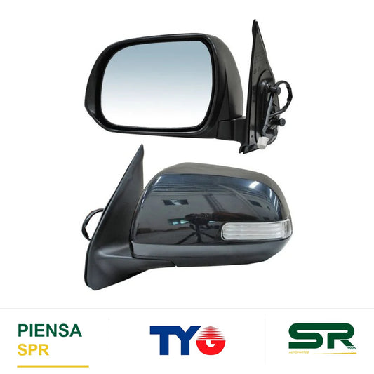 ESPEJO IZQUIERDO 5 PINES CON DIRECCIONAL PARA PINTAR ELÉCTRICO TOYOTA TACOMA 2012-2015 TYG