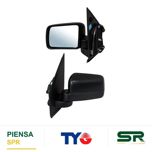 ESPEJO IZQUIERDO CON DESEMPAÑANTE ELÉCTRICO FORD TRANSIT 2007-2013 POROSO 2 FINAL3 TYG