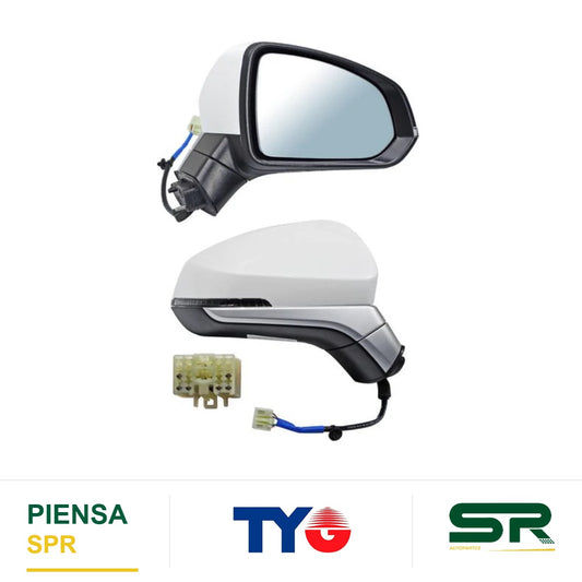 ESPEJO DERECHO 6 PINES CON DIRECCIONAL ELÉCTRICO JAC SEI 4 PRO 2021-2023 C / DESEMP TYG