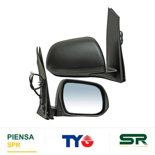 ESPEJO DERECHO 3 PINES ELÉCTRICO TOYOTA SIENNA 2011-2016 S / DESEMP POROSO CCC2 TYG