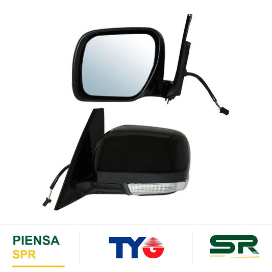 ESPEJO IZQUIERDO CON DIRECCIONAL PARA PINTAR ELÉCTRICO MITSUBISHI MONTERO 2010-2014 TYG