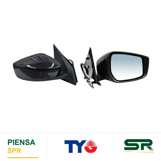 ESPEJO DERECHO 3 PINES PARA PINTAR ELÉCTRICO NISSAN VERSA 2015-2019 / V-DRIVE 2020-2023 28906 TYG