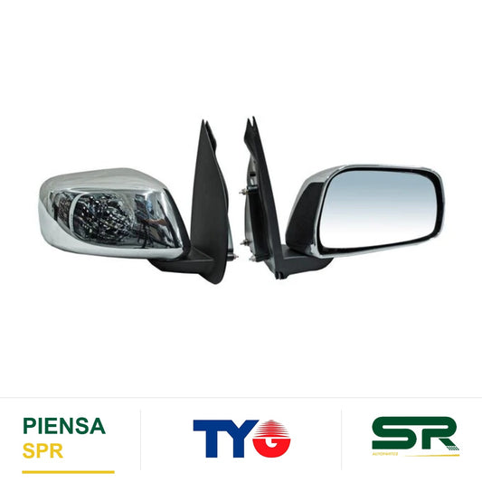 ESPEJO DERECHO CROMADO NISSAN PATHFINDER 2005-2012 / XTERRA 2005-2009 / FRONTIER 2005-2015 S / CONT TYG
