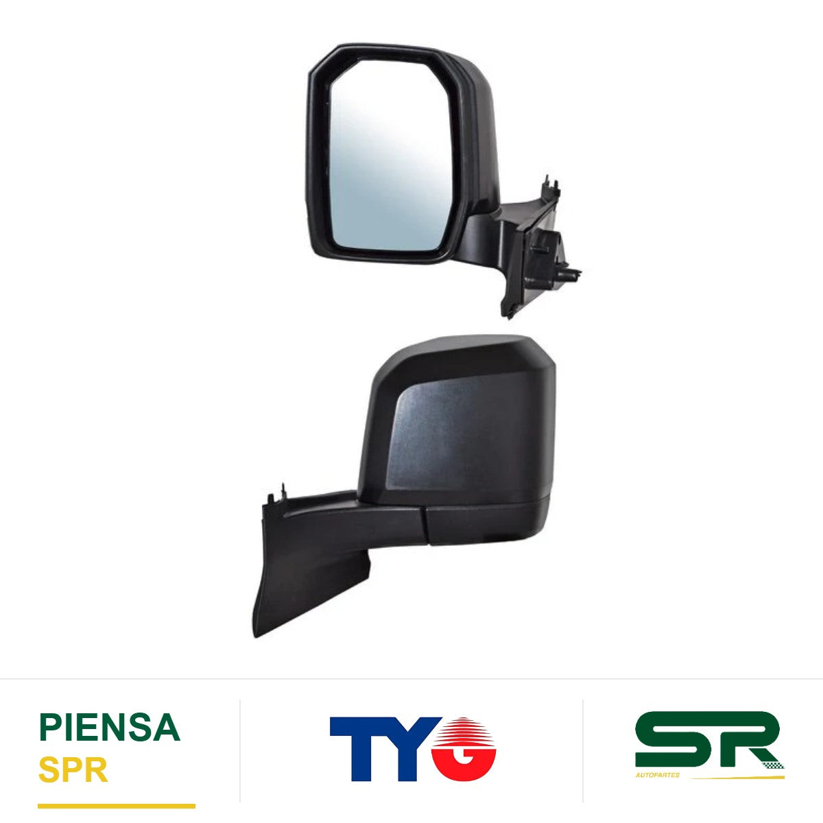 ESPEJO IZQUIERDO CON CONT POROSO TOYOTA HIACE 2020-2024 TYG