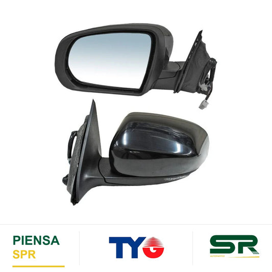 ESPEJO IZQUIERDO 5 PINES CON DESEMPAÑANTE PARA PINTAR ELÉCTRICO JEEP CHEROKEE 2014-2018 CCCC. TYG