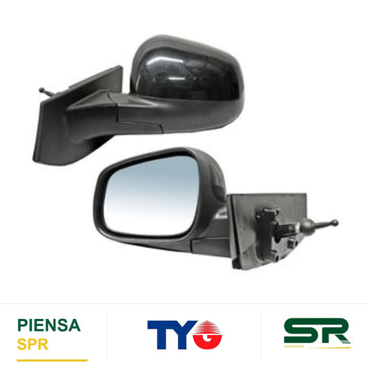 ESPEJO IZQUIERDO PARA PINTAR CHEVROLET SPARK 2011-2017 / BEAT 2018-2021 C / CONT MAN TYG