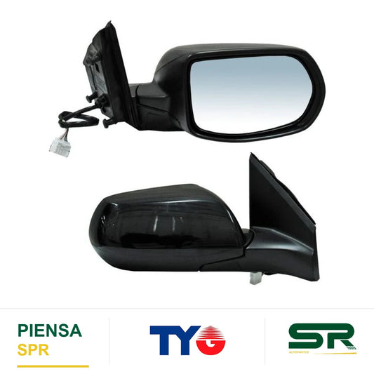 ESPEJO DERECHO 5 PINES CON DESEMPAÑANTE PARA PINTAR ELÉCTRICO HONDA CRV 2012-2014 TYG