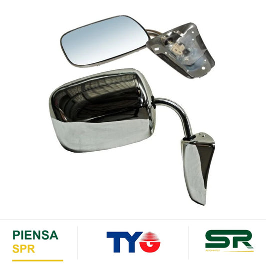 ESPEJO CROMADO CHEVROLET PICKUP / SUB 1977-1991 S / CONT LH=RH TYG