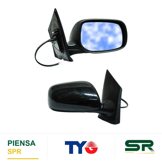 ESPEJO DERECHO 3 PINES ELÉCTRICO TOYOTA YARIS 2006-2015 4P TYG