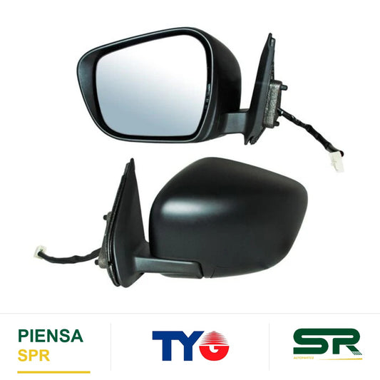 ESPEJO IZQUIERDO 3 PINES PARA PINTAR ELÉCTRICO NISSAN PICKUP NP300 / FRONTIER 2016-2025 TYG