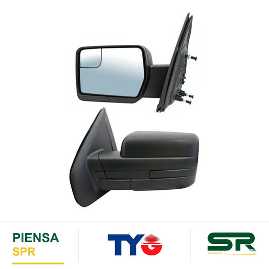 ESPEJO IZQUIERDO FORD PICKUP 2009-2014 S / CONT POROSO PUNTO CIEGO TYG
