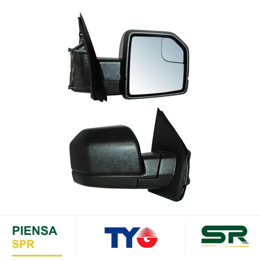 ESPEJO DERECHO FORD PICKUP / F150 2015-2020 S / CONT POROSO C / PUNTO CIEGO TYG