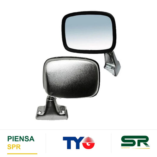 ESPEJO IZQUIERDO CROMADO TOYOTA PICKUP 1979-1983 S / CONT CCC.33.01 TYG
