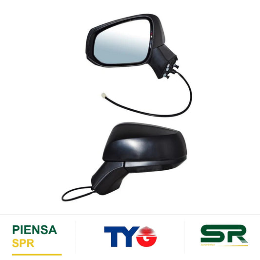 ESPEJO IZQUIERDO 3 PINES PARA PINTAR ELÉCTRICO TOYOTA RAV4 2019-2025 S / DESEMP TYG
