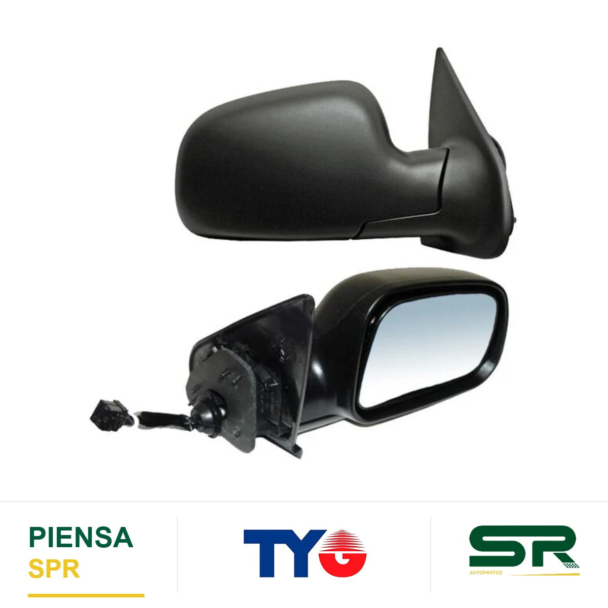 ESPEJO DERECHO ELÉCTRICO CON DESEMPAÑANTE 5 PINES JEEP GRAND CHEROKEE 1999-2004 TYG