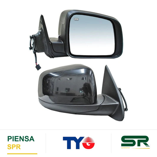 ESPEJO DERECHO 5 PINES CON DESEMPAÑANTE PARA PINTAR ELÉCTRICO DODGE DURANGO 2011-2020 TYG