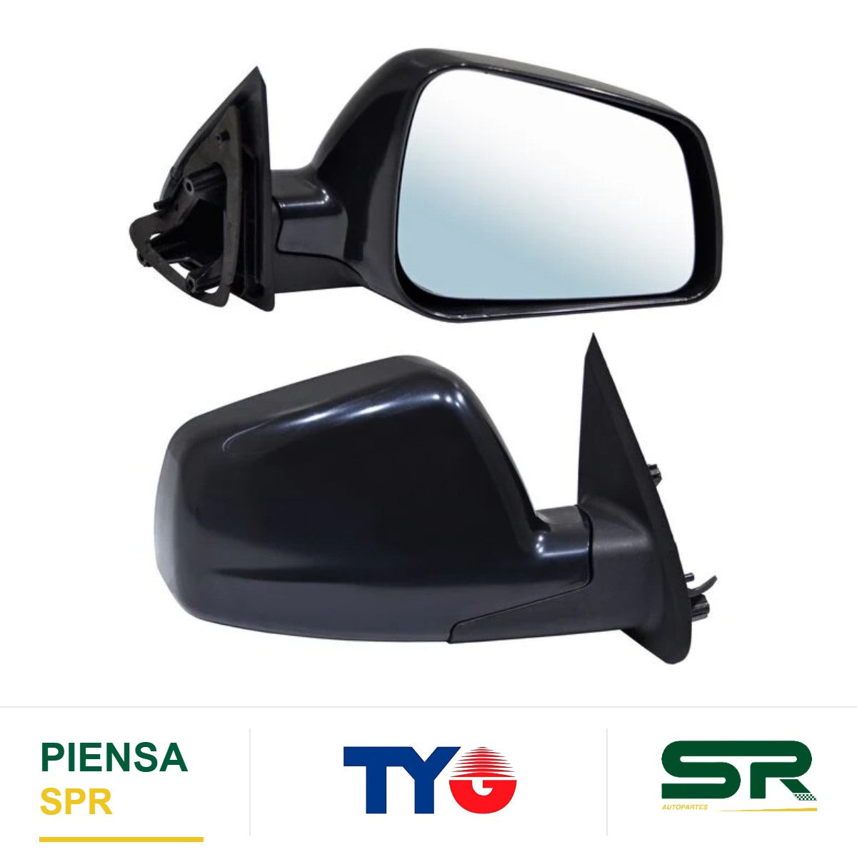 ESPEJO DERECHO MANUAL LISO CHEVROLET TORNADO VAN 2021-2025 TYG