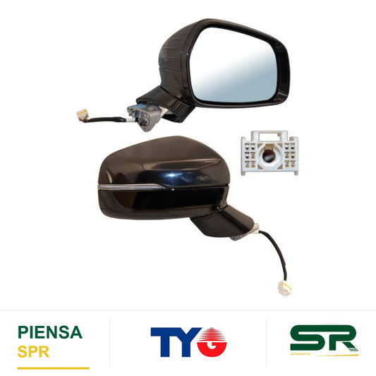 ESPEJO DERECHO 6 PINES CON DESEMPAÑANTE CON DIRECCIONAL PARA PINTAR ELÉCTRICO KIA SORENTO 2021-2025 TYG