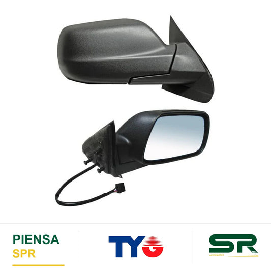 ESPEJO DERECHO 5 PINES CON DESEMPAÑANTE ELÉCTRICO NEGRO JEEP GRAND CHEROKEE 2005-2010 TYG
