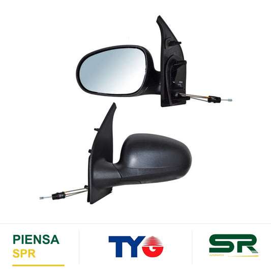 ESPEJO IZQUIERDO FIAT MOBI 2017-2024 C / CONT POROSO TYG