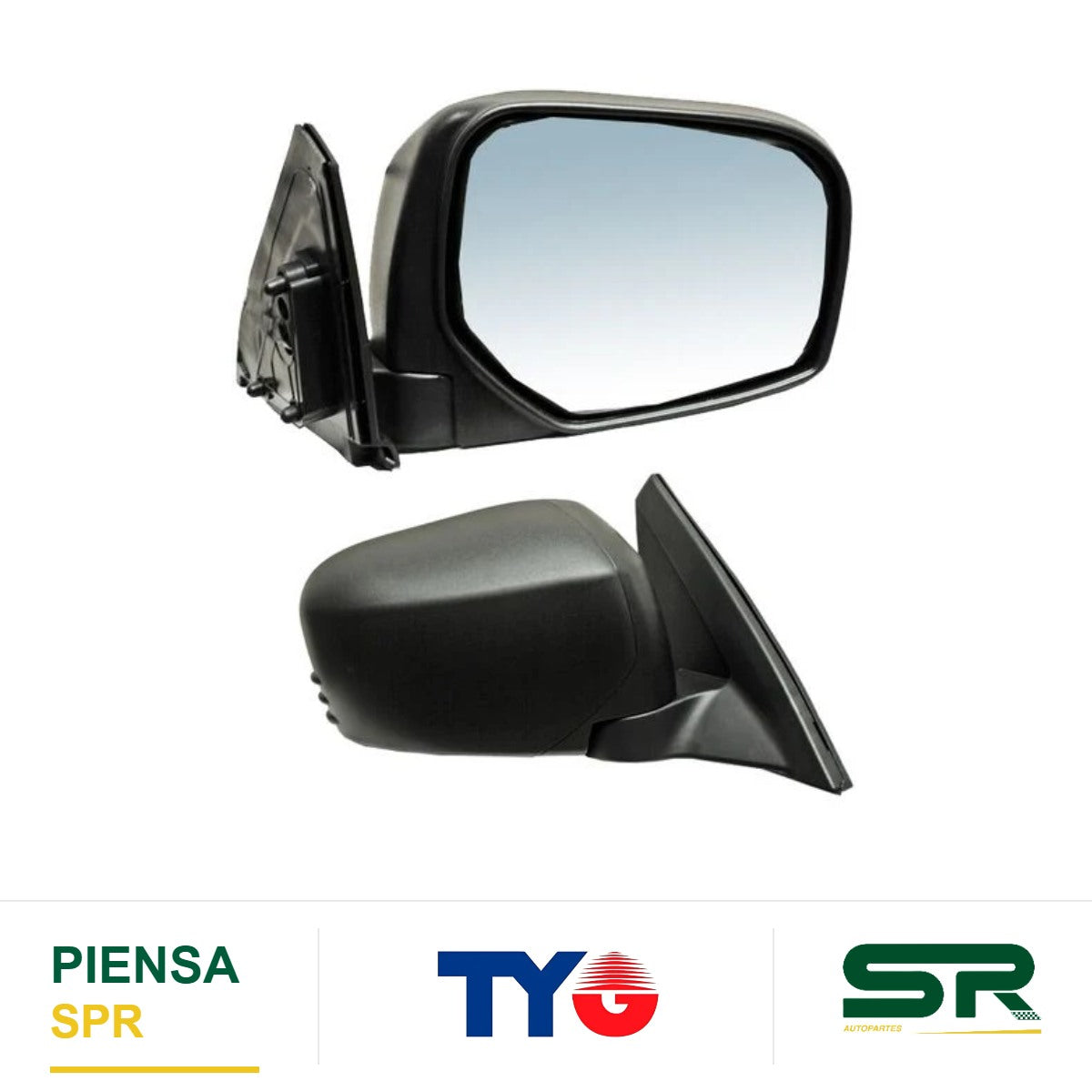 ESPEJO DERECHO PICKUP ELÉCTRICO NEGRO *****2 780.06 MITSUBISHI L200 2008-2015 TYG