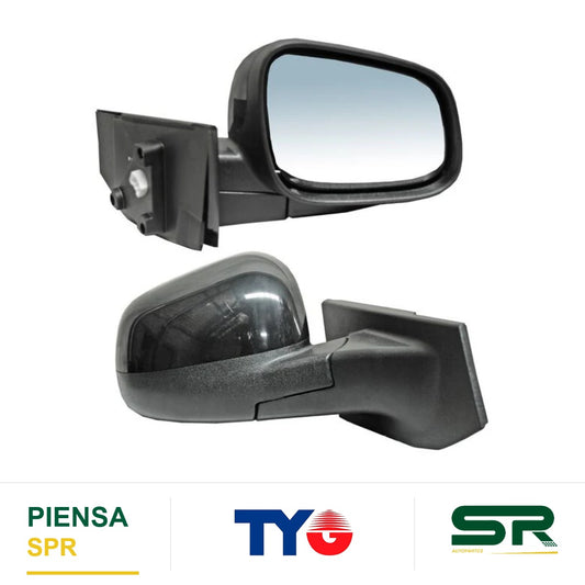 ESPEJO DERECHO ELÉCTRICO 3 PINES CHEVROLET SPARK 2011-2017 / CHEVROLET BEAT 2018-2021 TYG