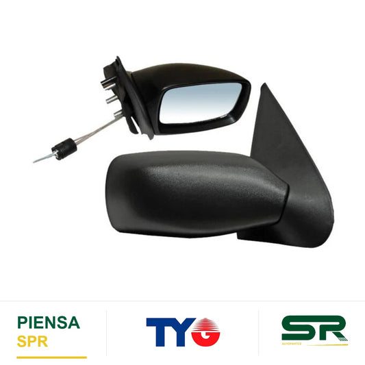 ESPEJO DERECHO AS FORD FIESTA 1998-2002 / IKON 2001-2007 C / CONT MAN B E / MID 28906 TYG