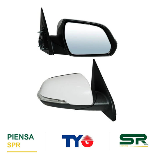 ESPEJO DERECHO 5 PINES CON DIRECCIONAL PARA PINTAR ELÉCTRICO HYUNDAI CRETA 2017-2020 TYG