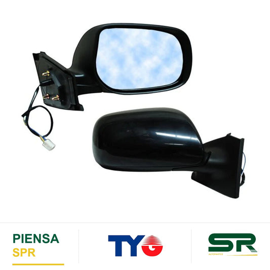 ESPEJO DERECHO 3 PINES ELÉCTRICO TOYOTA YARIS 2007-2011 ABAT 5P TYG