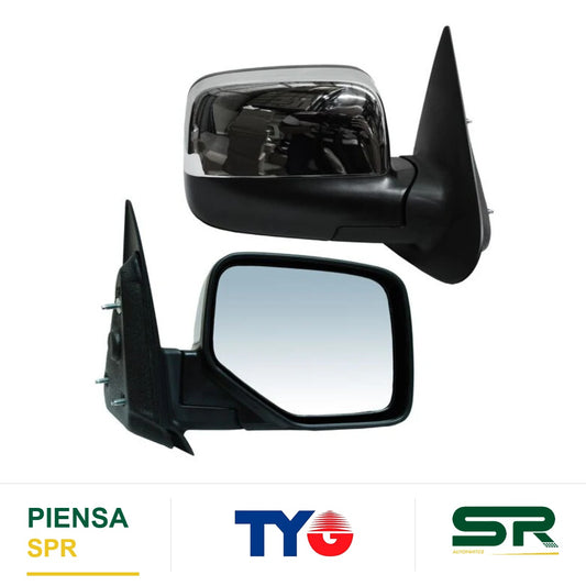 ESPEJO DERECHO CROMADO FORD RANGER 2005-2009 S / CONT TYG