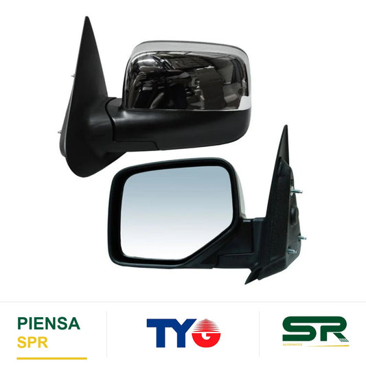 ESPEJO IZQUIERDO CROMADO FORD RANGER 2005-2009 S / CONT 28906 TYG