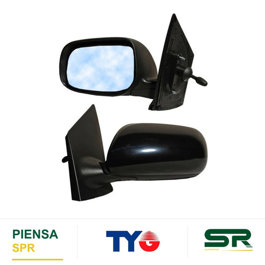 ESPEJO IZQUIERDO AS TOYOTA YARIS 2006-2015 C / CONT MAN B E / SE 4P 28906 ODC030 TYG
