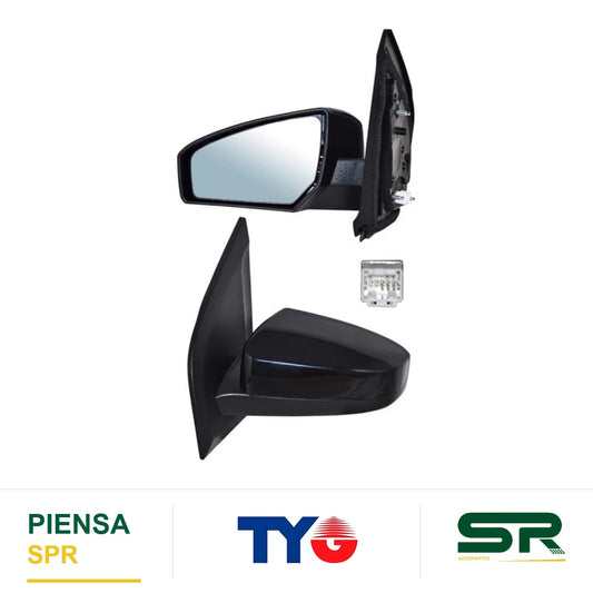 ESPEJO IZQUIERDO 3 PINES ELÉCTRICO AS NISSAN SENTRA 2007-2012 B E TYG
