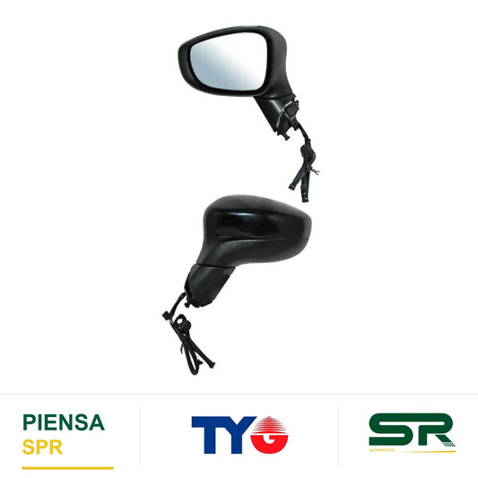 ESPEJO IZQUIERDO 5 PINES CON DESEMPAÑANTE PARA PINTAR ELÉCTRICO AS CHRYSLER PACIFICA 2017-2022 B E POROSO TYG