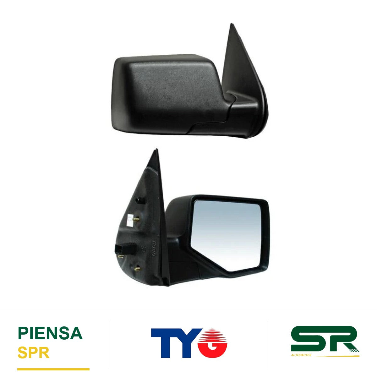 ESPEJO DERECHO ELÉCTRICO CON LUZ INFERIOR 5 PINES FORD EXPLORER 2006-2010 TYG