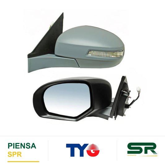 ESPEJO IZQUIERDO 5 PINES PARA PINTAR ELÉCTRICO SUZUKI SWIFT 2012-2016 C / DIREC TYG