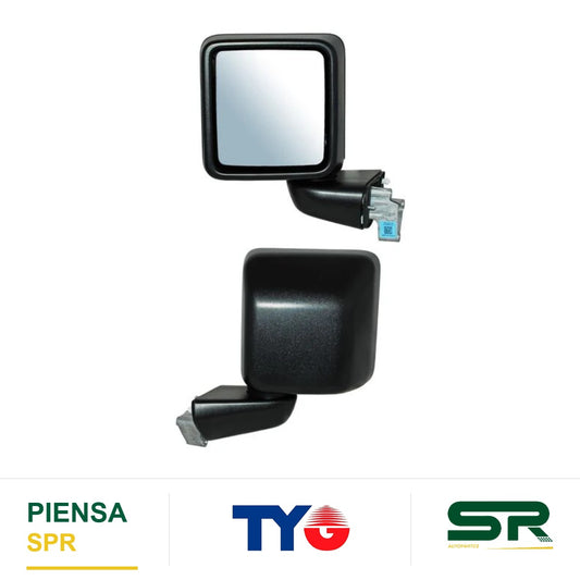 ESPEJO IZQUIERDO 7 PINES CON DESEMPAÑANTE ELÉCTRICO JEEP WRANGLER 2018-2023 / GLADIATOR 2020-2021 POROSO 723D TYG