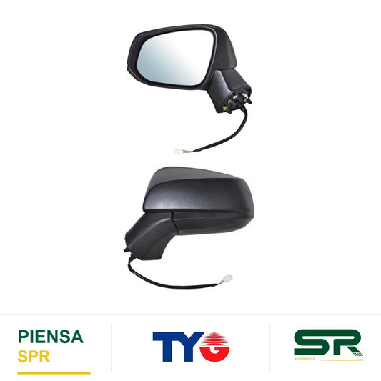 ESPEJO IZQUIERDO 3 PINES ELÉCTRICO TOYOTA RAV4 2019-2025 POROSO S / DESEMP LE TYG