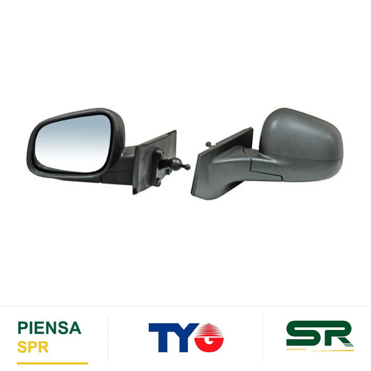 ESPEJO IZQUIERDO CHEVROLET SPARK 2011-2017 / BEAT 2018-2021 C / CONT MAN POROSO 28904 TYG