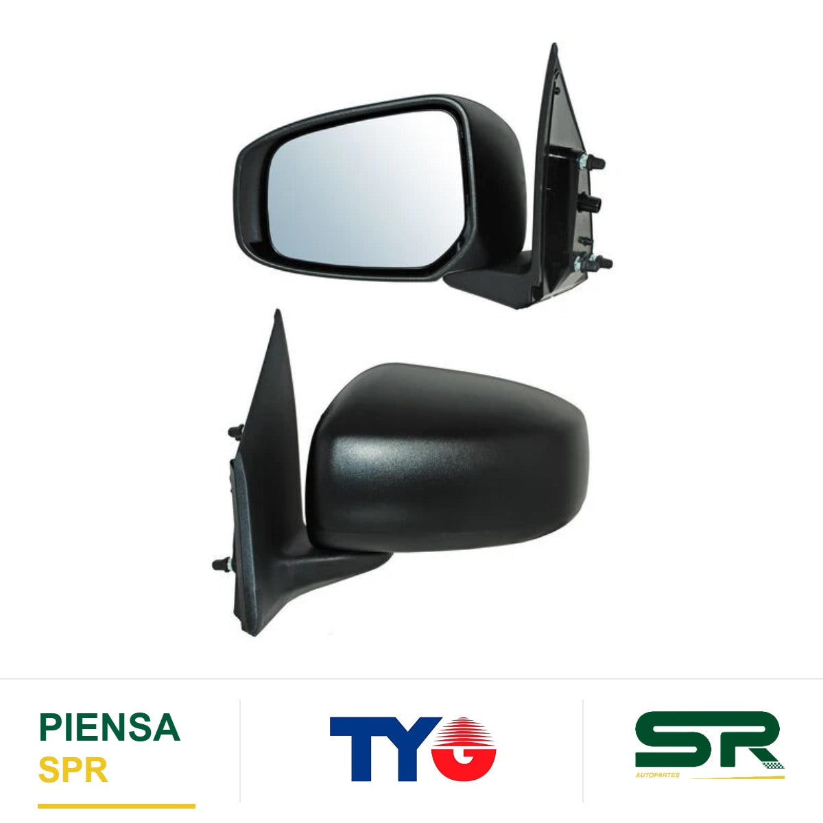 ESPEJO IZQUIERDO MIRAGE G4 19-24 SIN CONT POROSO DODGE / CHRYSLER ATTITUDE 2015-2024 TYG